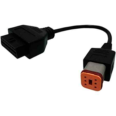 Adapterkabel - Harley Davidson 6-pin till OBD2 Adapterkabel