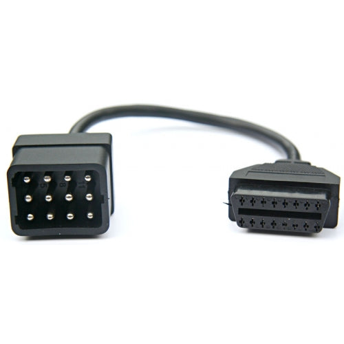 Adapterkabel - Renault 12-pin till OBD2
