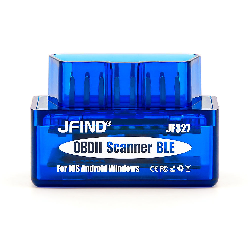 Universal Bil Kodläsare JFIND JF327 OBD2 Skanner BLE Bluetooth BT5.1 Felkodsläsare