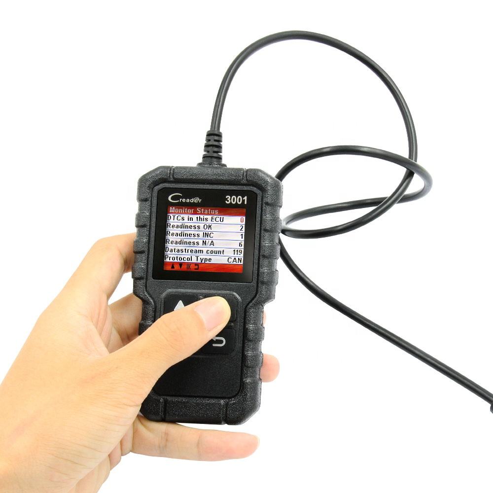 2019 Launch Multi-language OBDII/EOBD Diagnostic Tool Creader3001 Felkodsläsare