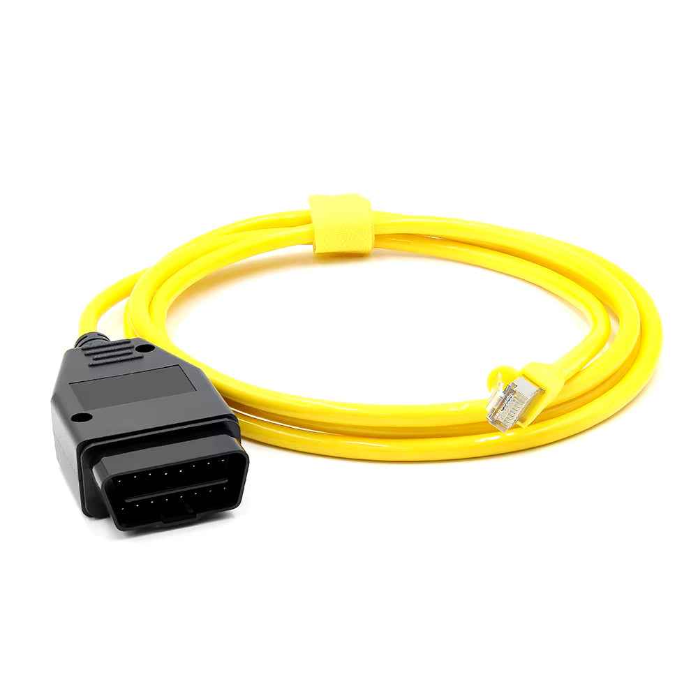 Ethernet till OBD Interface Kabel – ENET Data Line för BMW F-serie Kodning Felkodsläsare