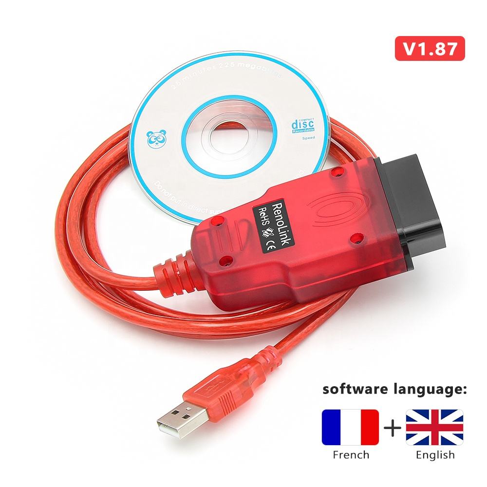 Renolink OBD2 ECU Programmer V1.99 för Renault