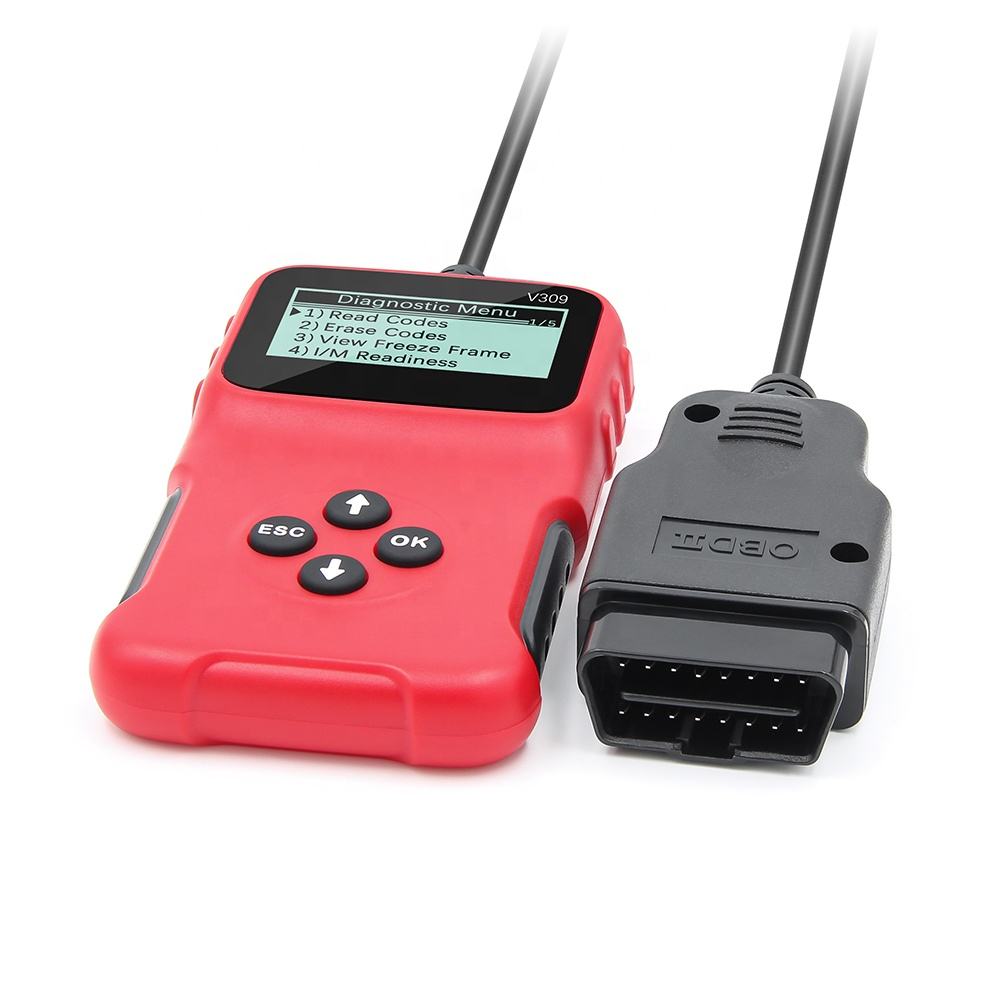 Universal V309 OBDII Scanner - Bilkodläsare och Diagnostikverktyg