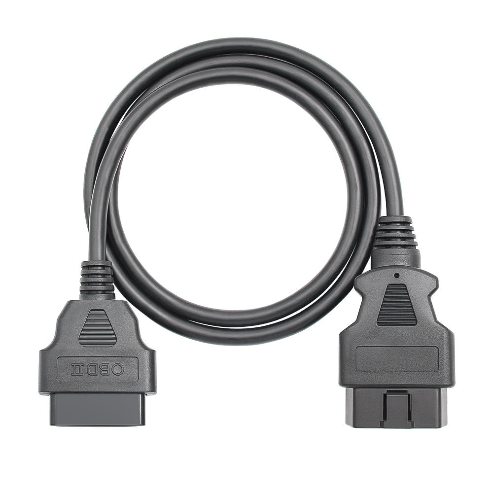 100CM OBD2 Förlängningskabel Adapter Han till Hona 16pin OBDII Tillbehör