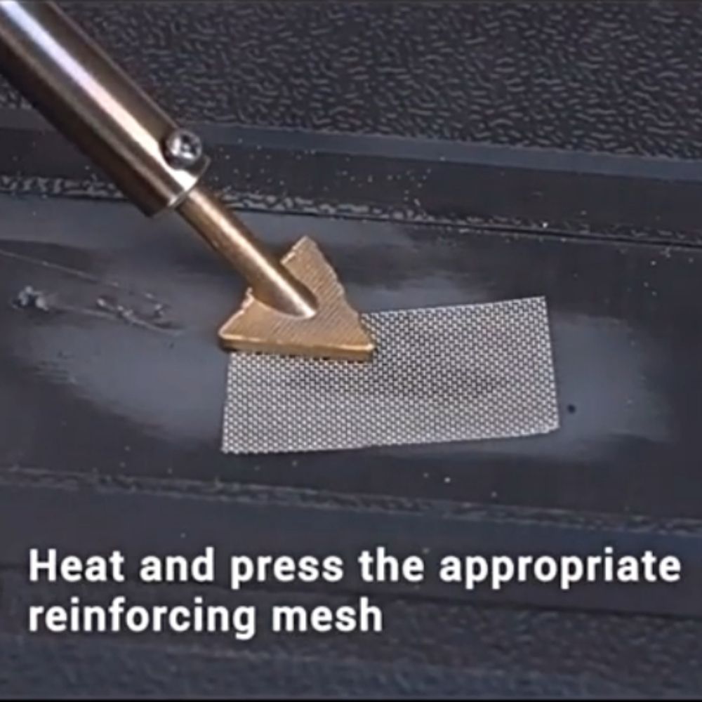 Bumper Reparationsverktyg med Svetsad Tråd och Polering Tillbehör