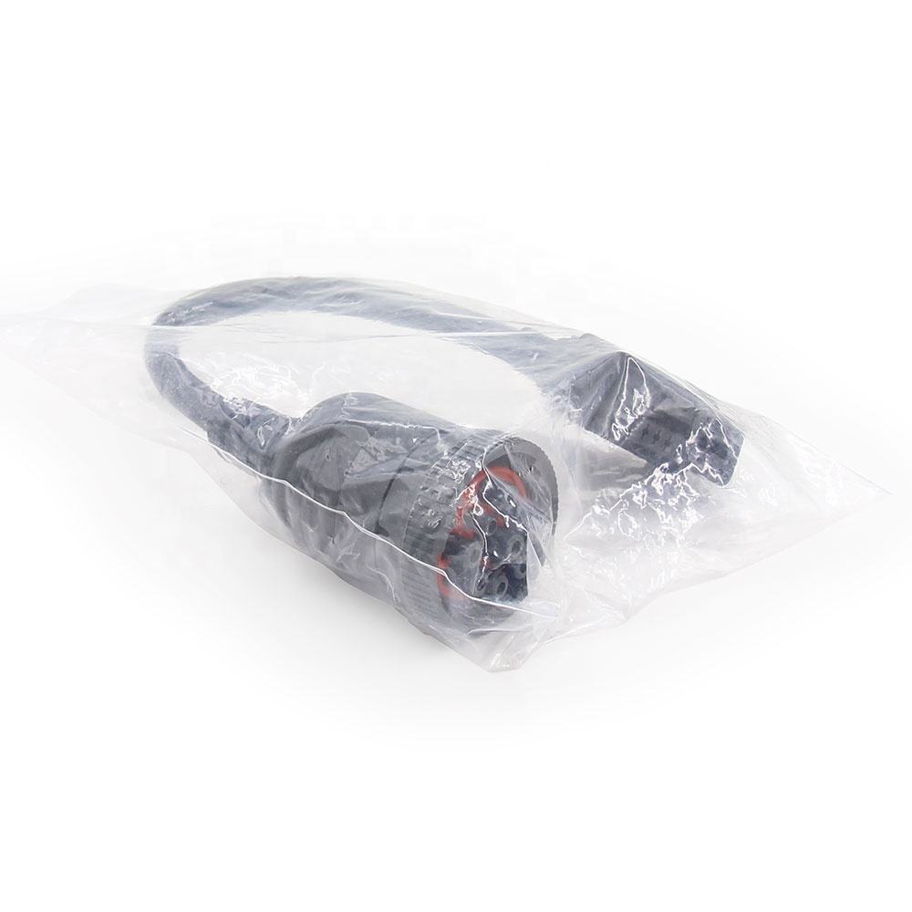 J1939 9pin till OBD2-adapter för Cummins lastbilsdiagnos
