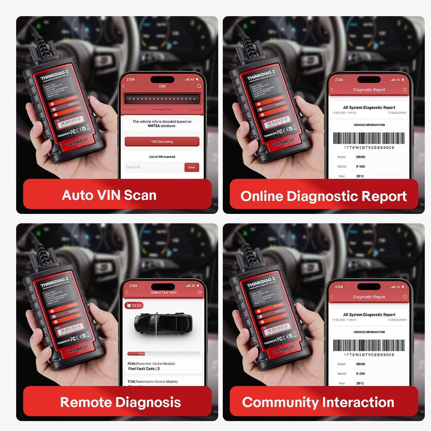 ThinkDiag2 Full Function System OBD2 Scanner