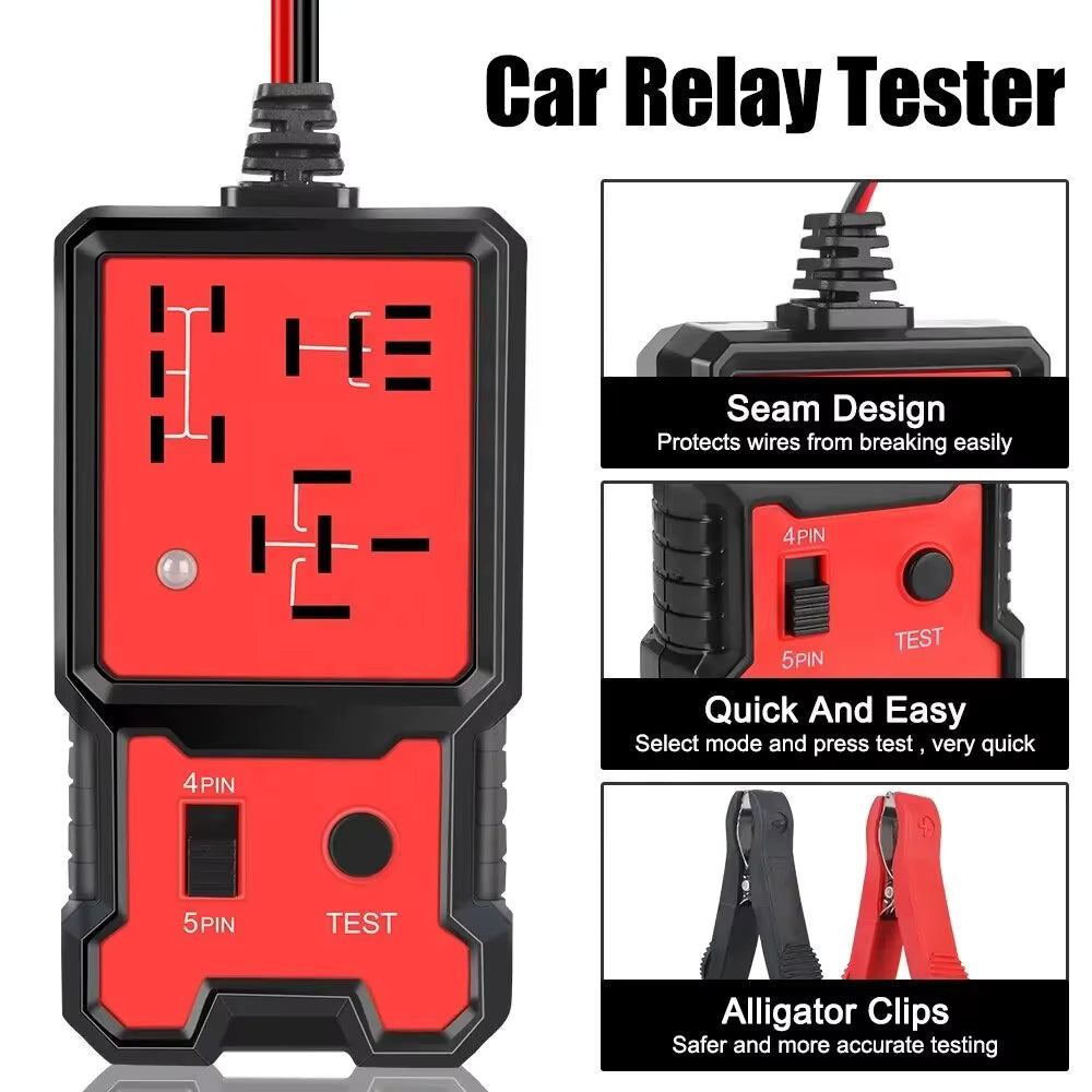 CNBJ-707 Relay Tester – 12V Relätestare för Bilar Testverktyg
