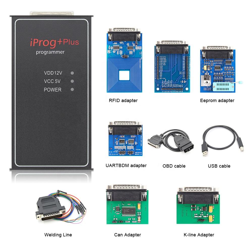 ECU Programmer IPROG V87 MB IR Adapter Felkodsläsare