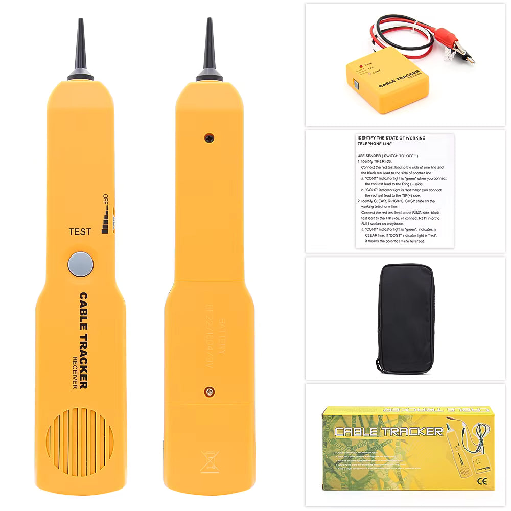 Kabelsökare för bil – Spåra kortslutningar och öppna ledningar utan att skada isoleringen Testverktyg