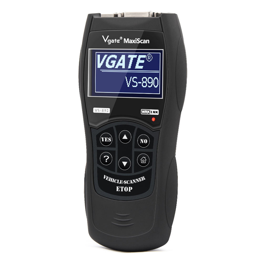 Vgate Scantool Maxiscan VS890 OBD2 Scanner Felkodsläsare