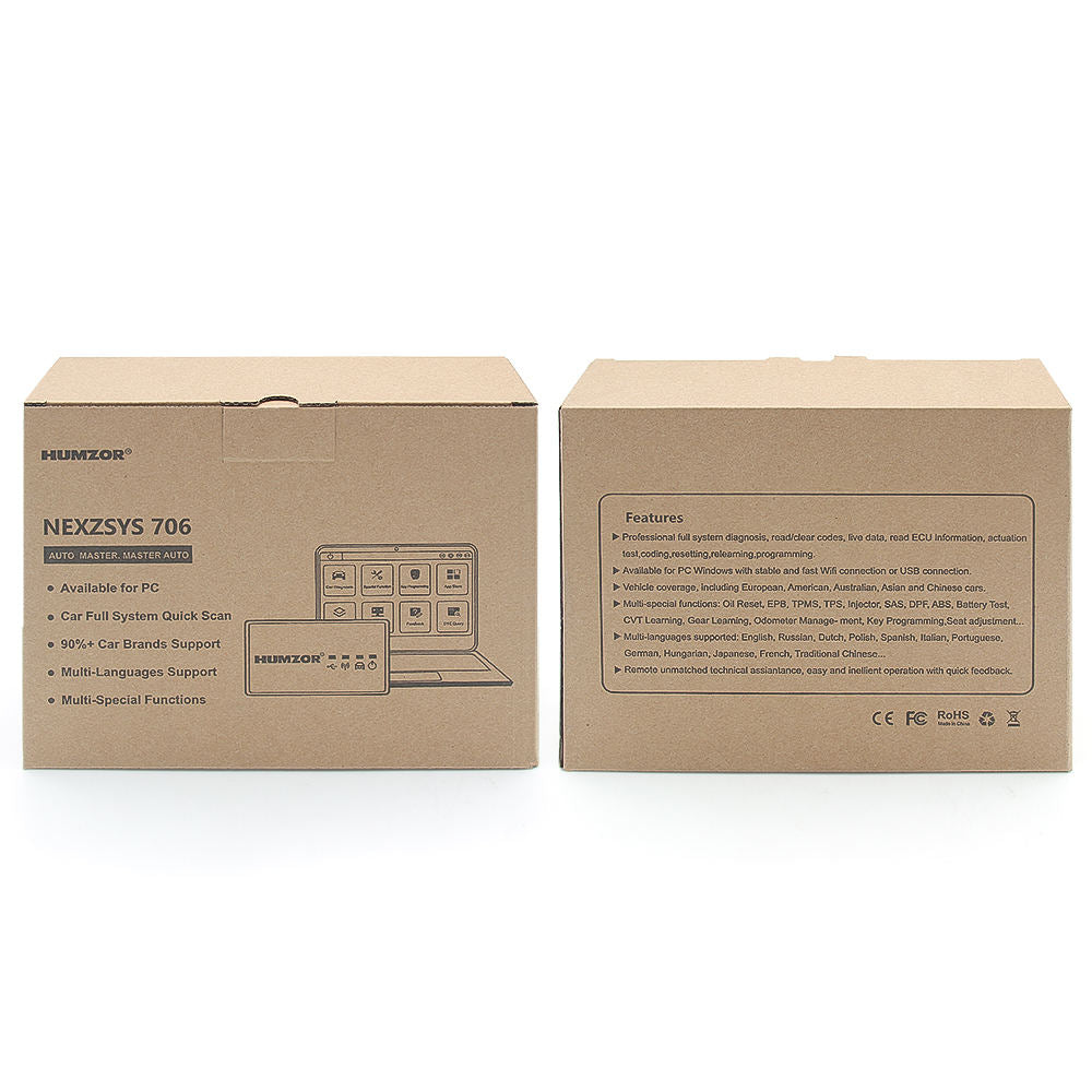 NS706 Full System Auto Diagnostic Tool Felkodsläsare