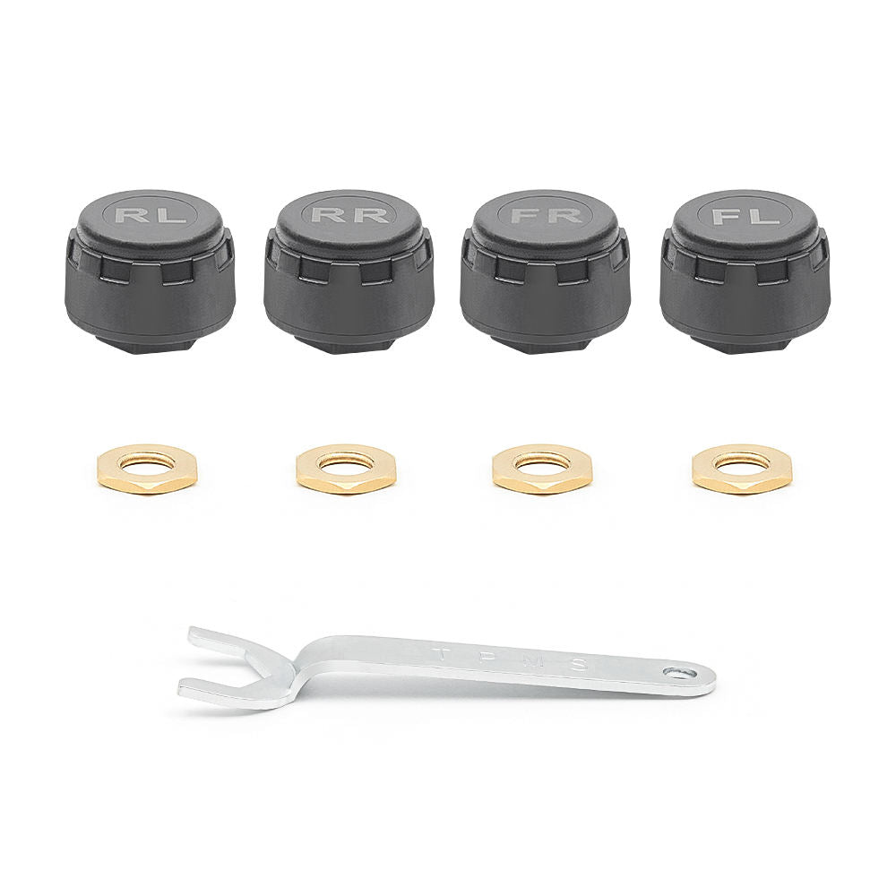 Universal TPMS Sensor för Bil - Vattentät och Solenergi Tillbehör