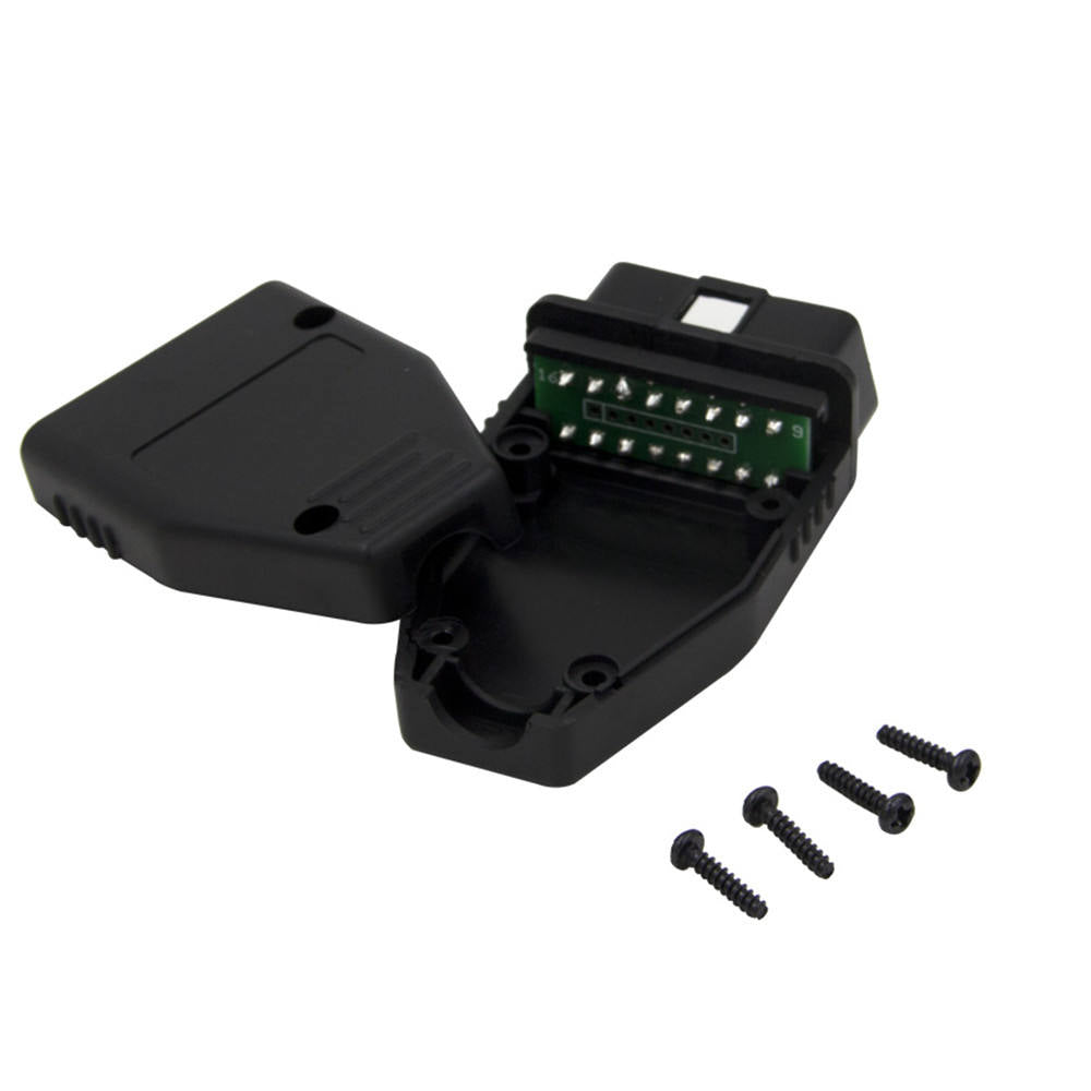 Universal OBD2 16 Pin Connector Manlig OBD