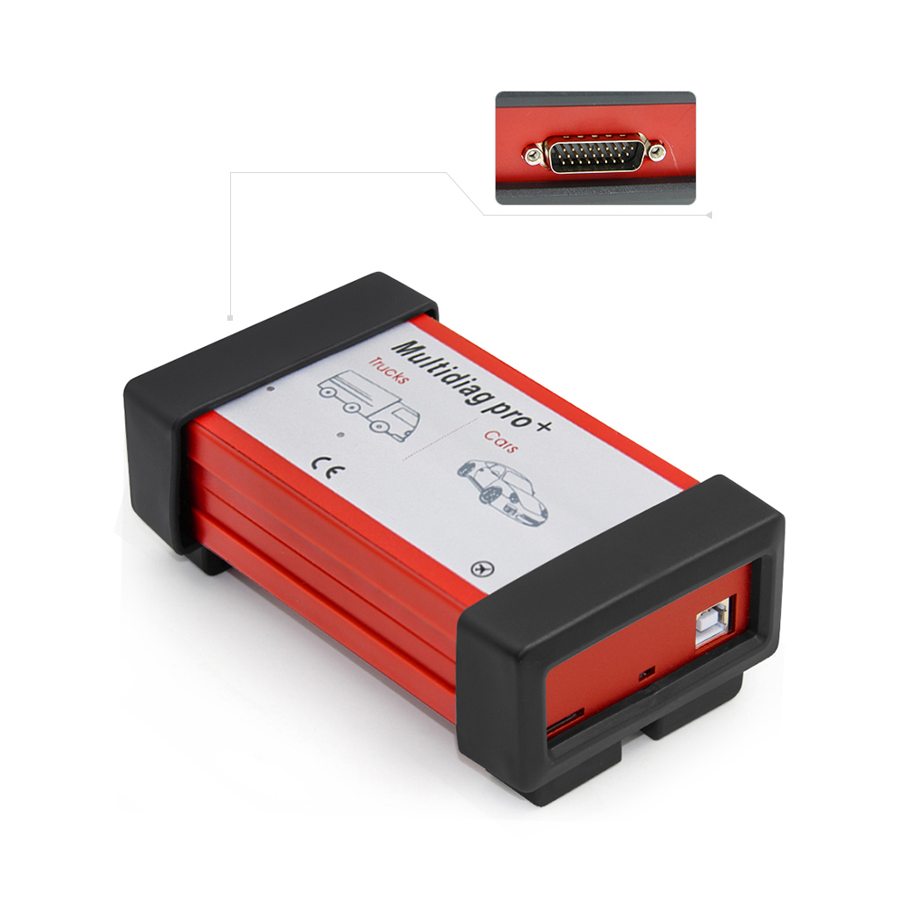 OBD2 Auto Diagnostic Interface Multidiag Pro V2017 Felkodsläsare