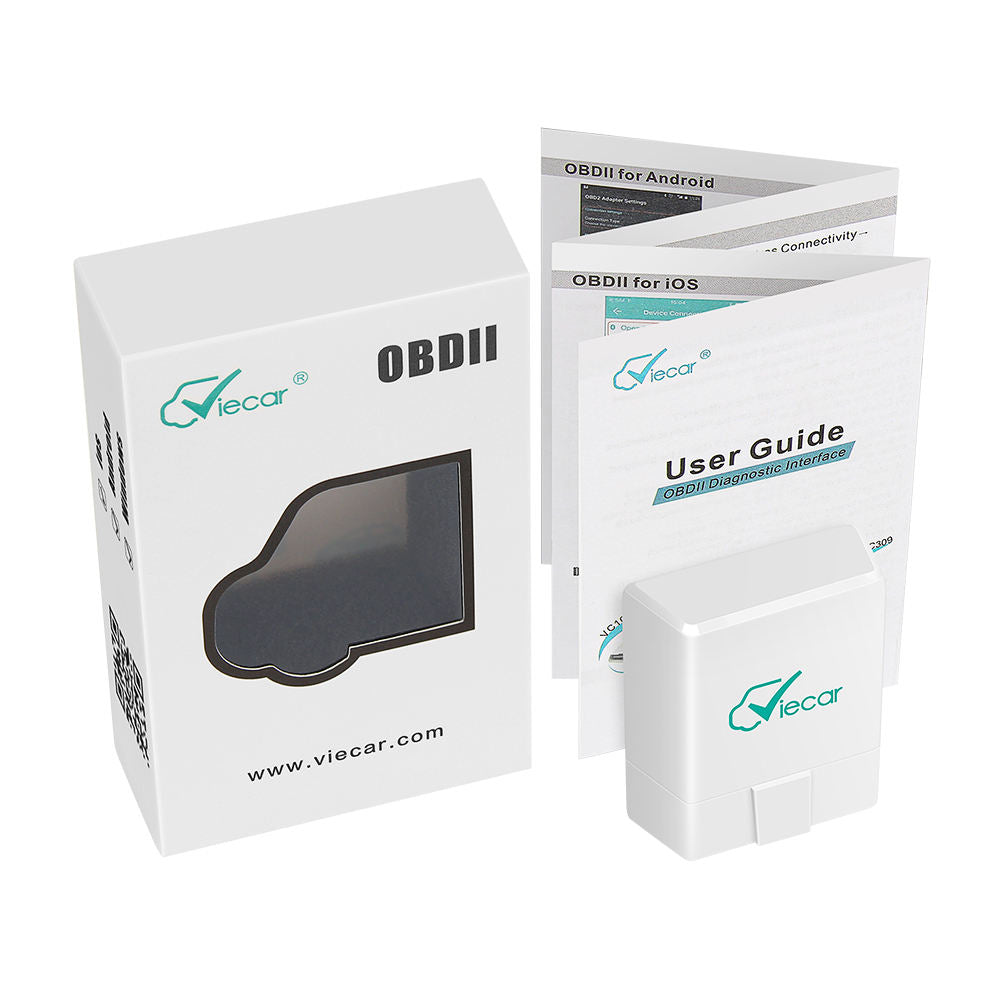 Dual-mode Bluetooth 4.0 Bildiagnosverktyg Viecar Code Reader ELM327