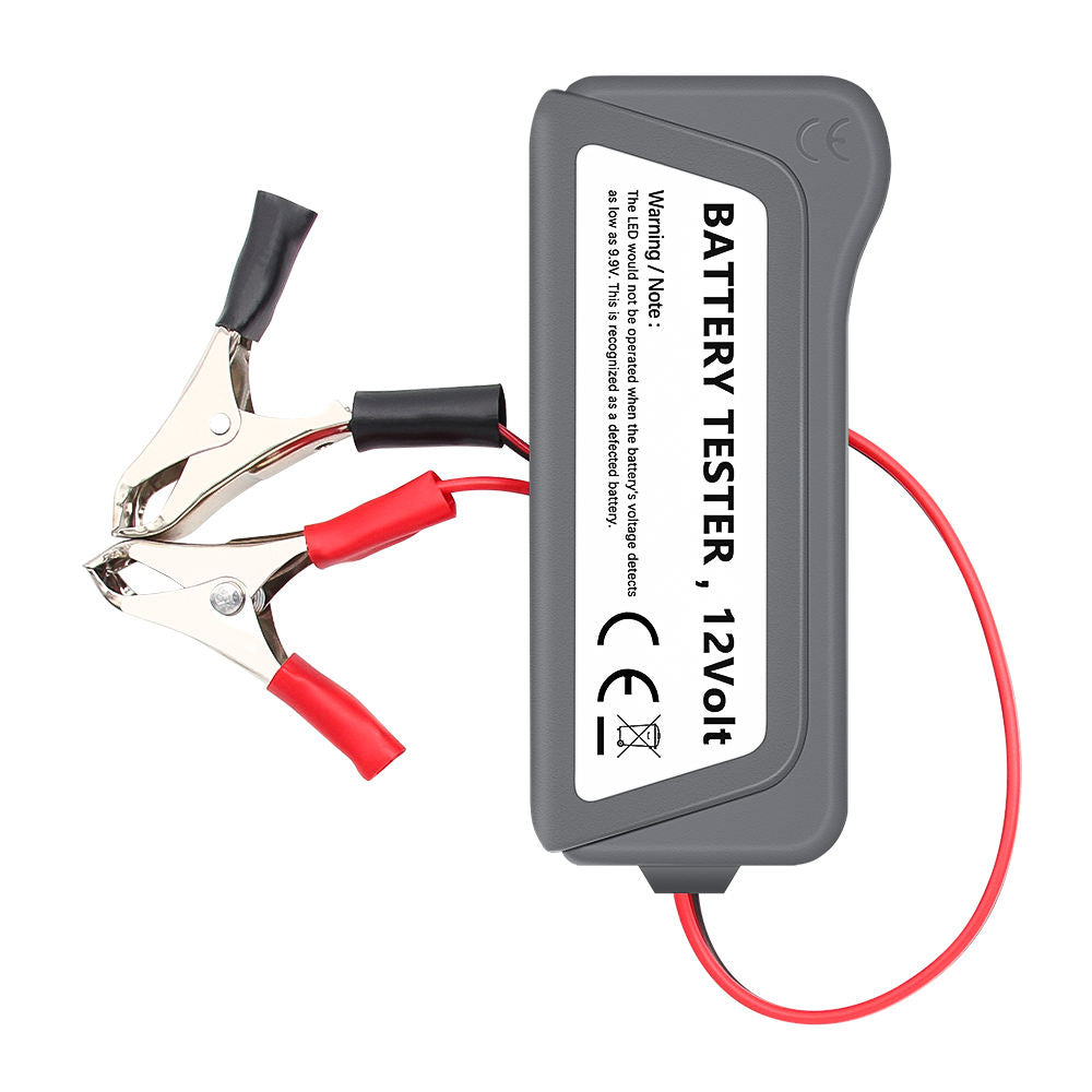 Kraftfull Bilbatteritestare med 6 LED-lampor Testverktyg