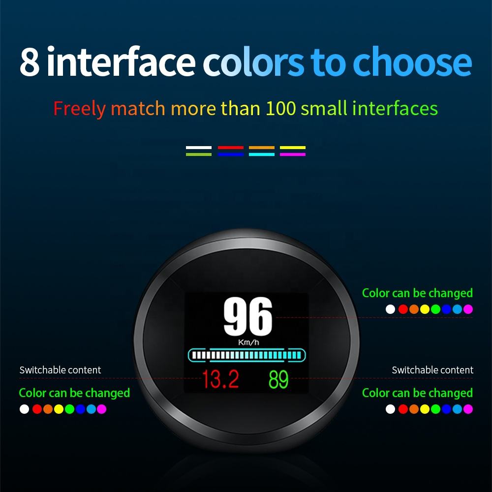 Double System OBD GPS HUD Head Up Display P11