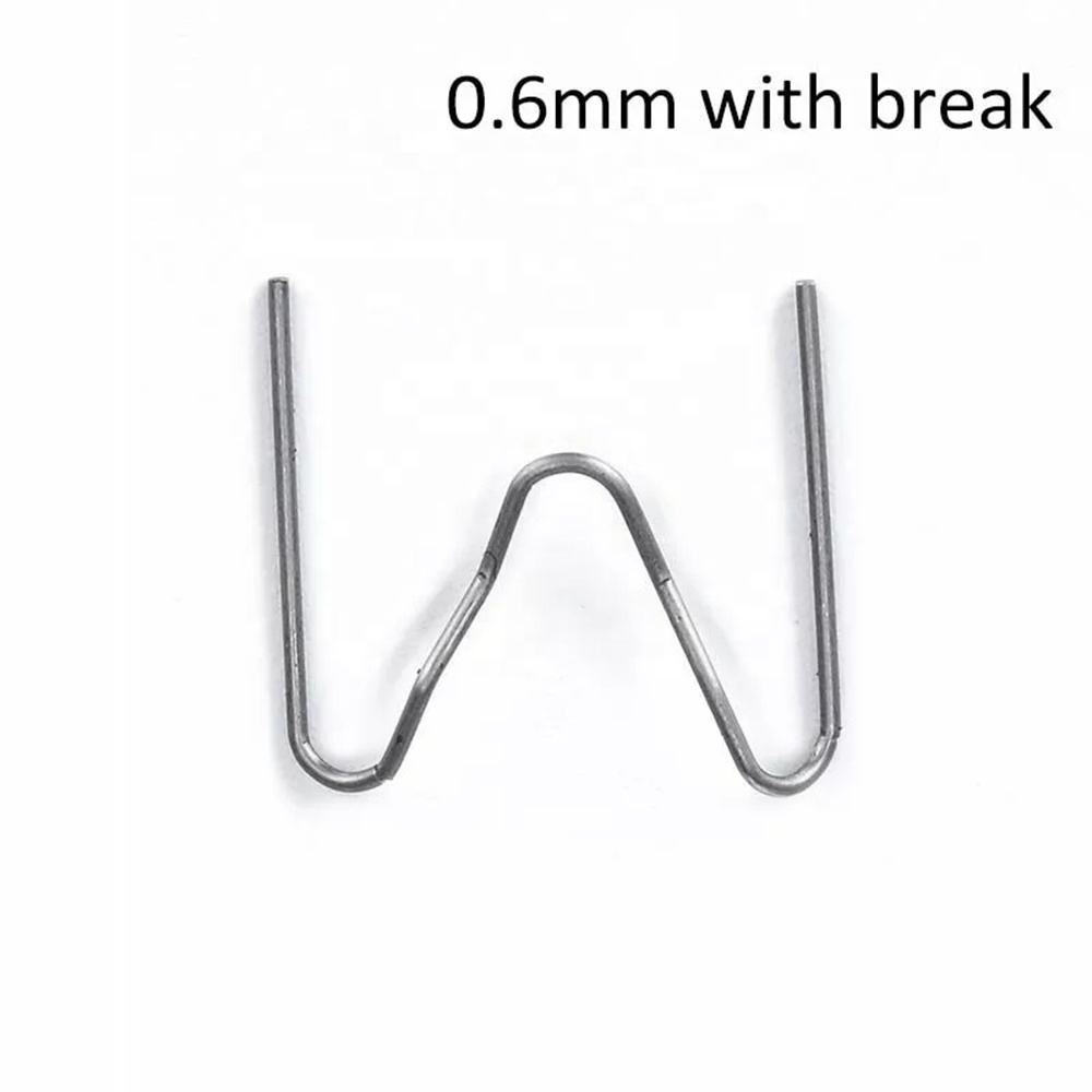 100pcs Plastsvetsningsspik 0.6mm 0.8mm för Plastsvetspistol Tillbehör