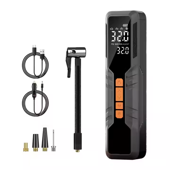 Powerful Bildecktryckpump 150PSI - Trådlös och Portabel Tillbehör