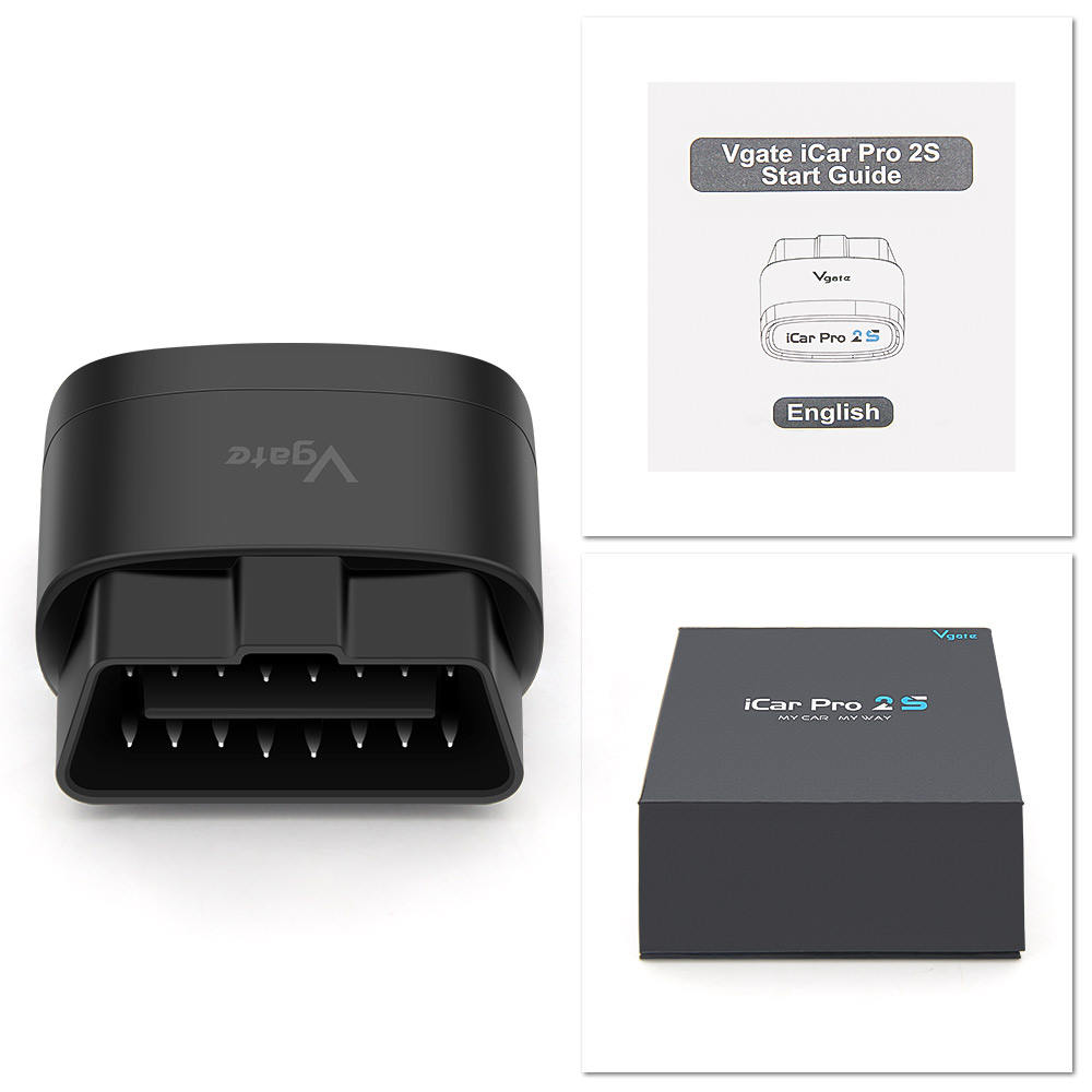 ELM327 Vgate iCar Pro 2S V2.3 BT5.3 Trådlös OBD2 Scanner