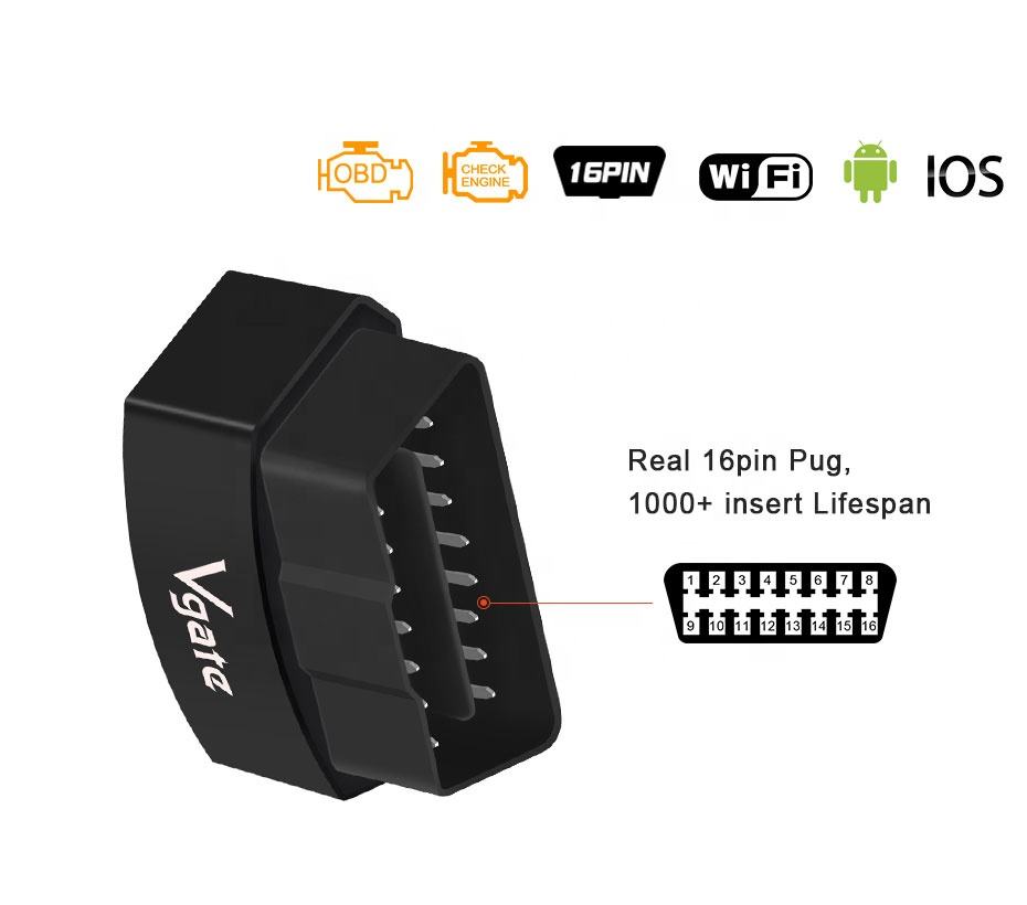 Vgate ICAR OBD2 Scanner WIFI ICAR3 V2.2 ELM327