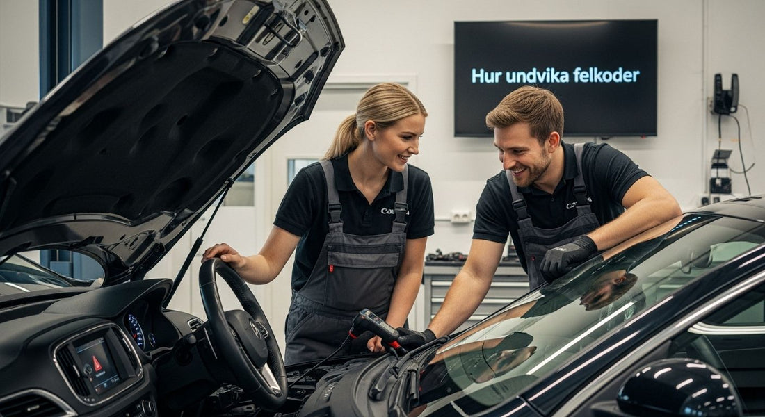 undvika felkoder garage