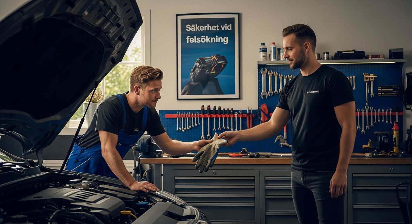 felsökning bil säkerhet