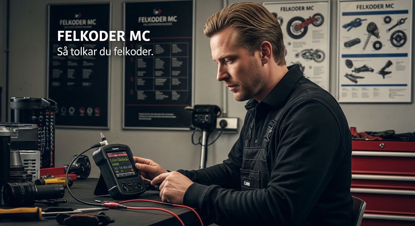 tolka felkoder motorcykel