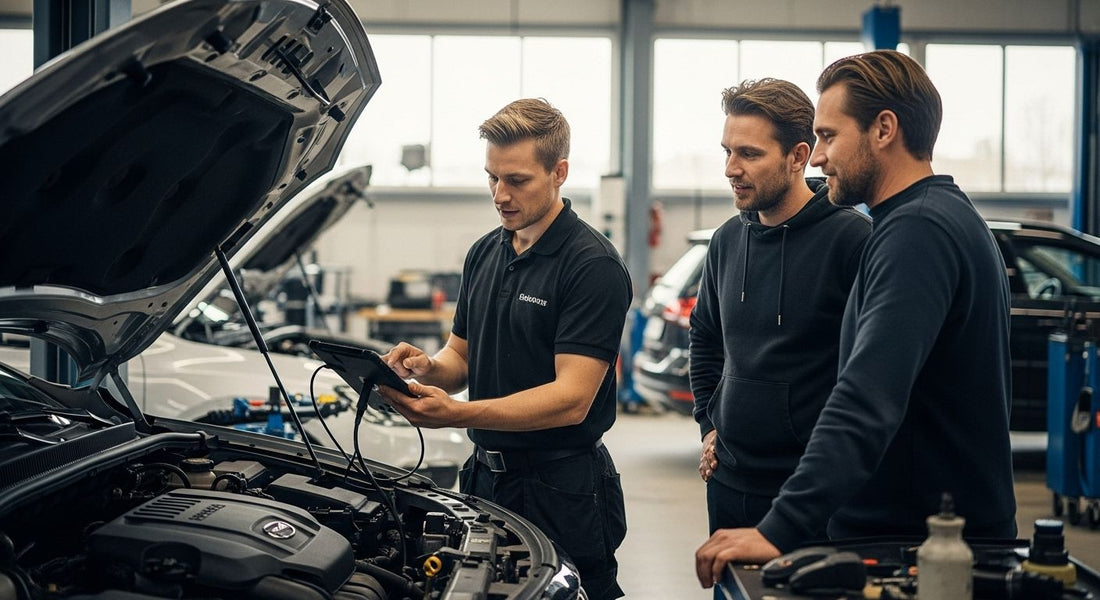 avancerad bilfelsökning verkstad