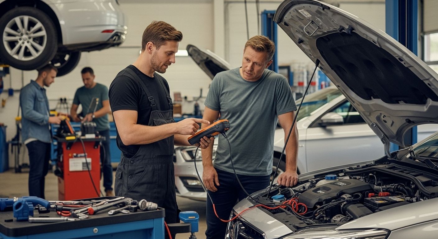 diagnostik felkoder verkstad