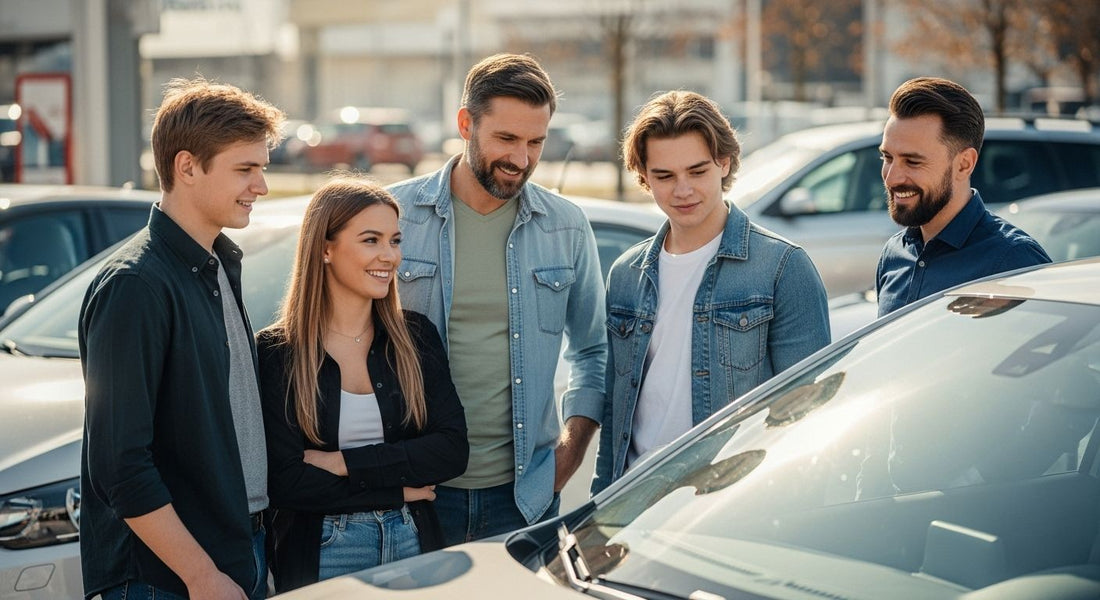 svensk bilhandel familj