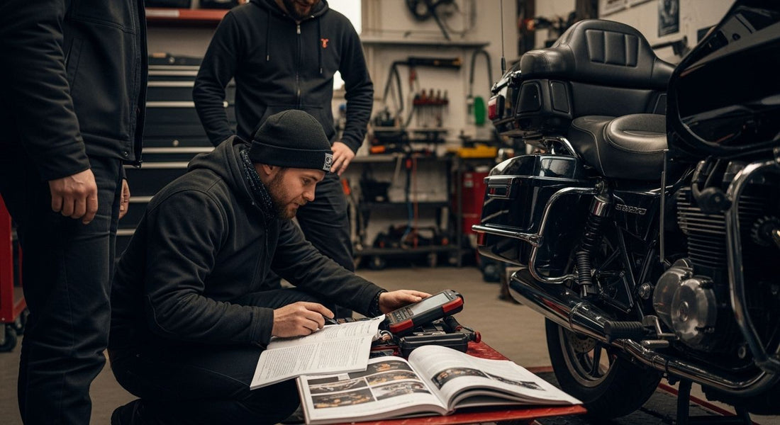motorcykel felsökning grunder