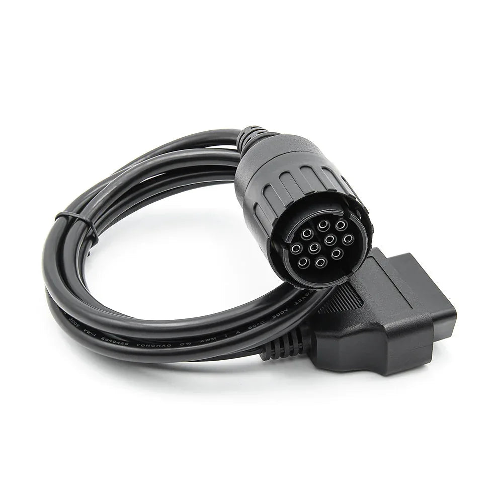 ICOM-D 10‑PIN till 16‑PIN OBD2‑Adapterkabel för BMW‑motorcyklar