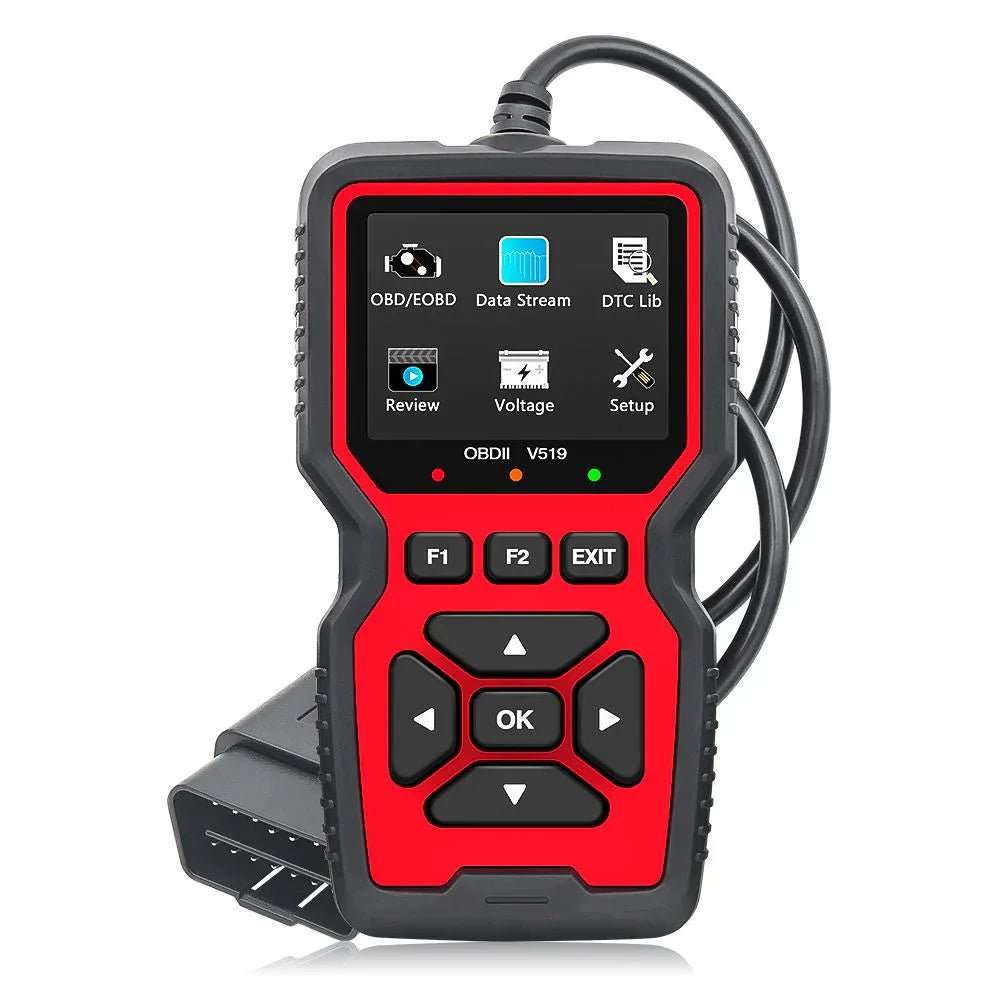 Upptäck Fördelarna med V519 OBD2 Multiverktyg: En Djupdykning i Mode 6 och Mode 8 Funktioner