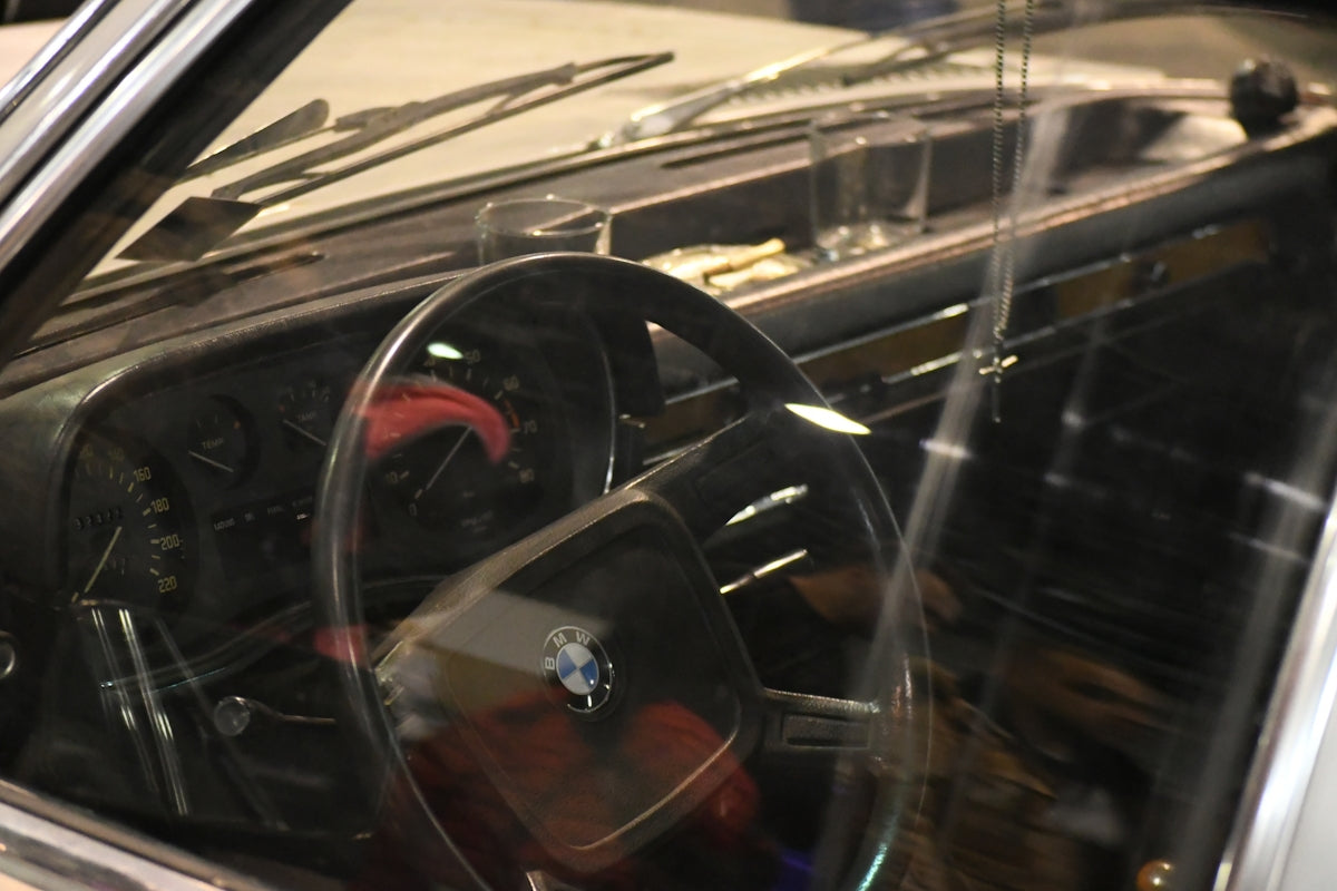 closed BMW vehicle door