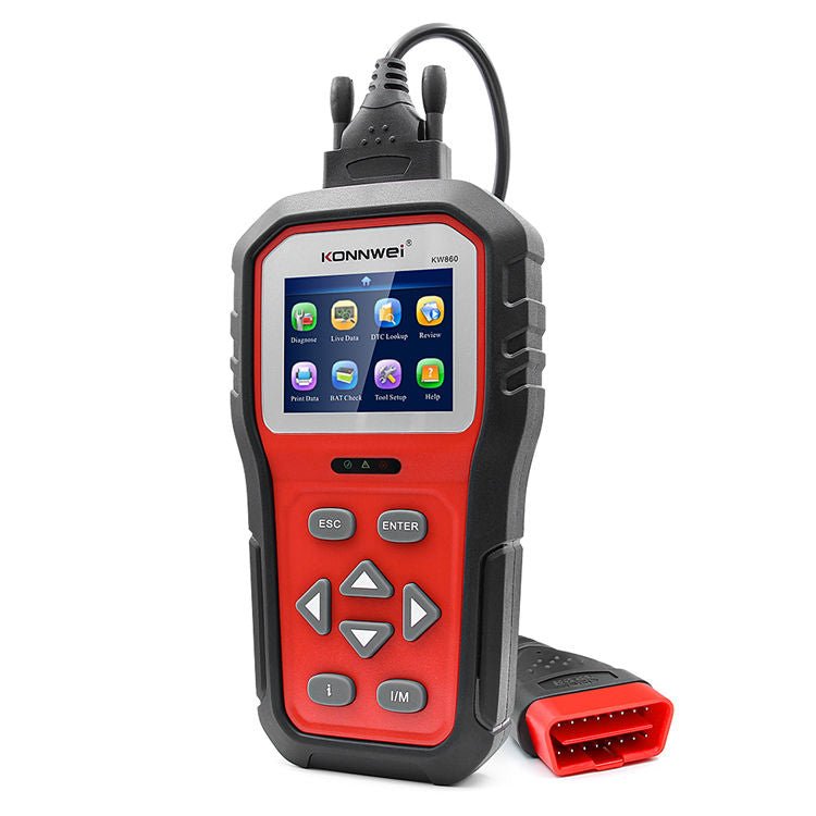 Upptäck Fördelarna Med KONNWEI KW860 OBD2 Felkodsläsare För Exakt Bilunderhåll - Felkodsläsare