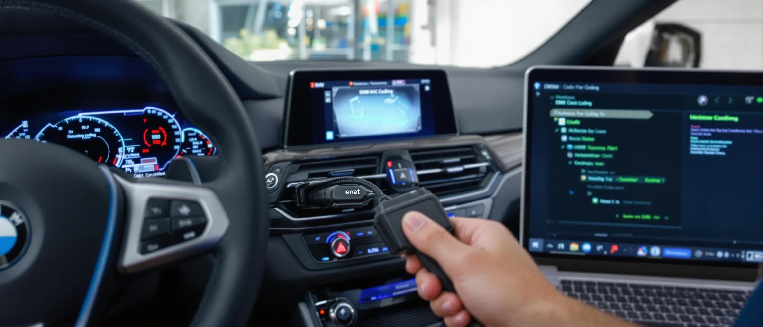 Enet Kabel - Felkodsläsare