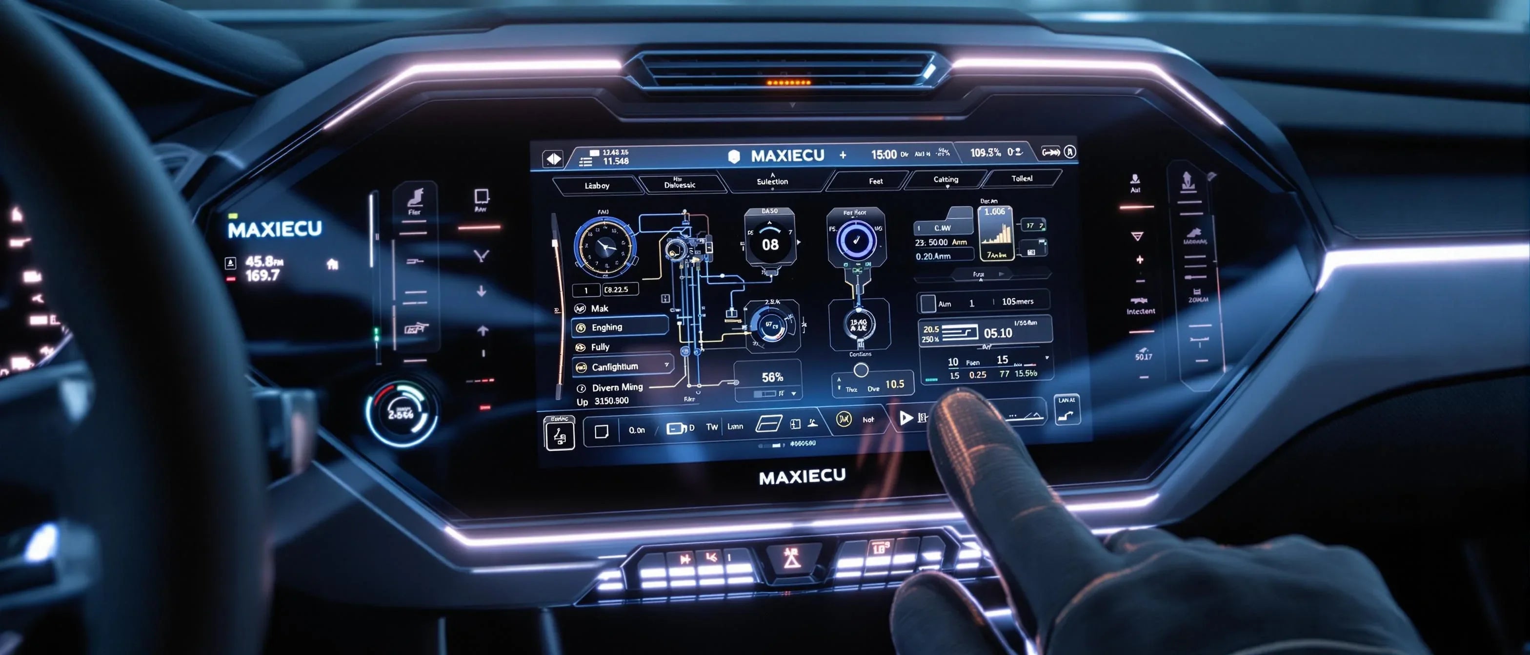 MaxiECU – Komplett diagnostiksystem för din bil och transportfordon - Felkodsläsare