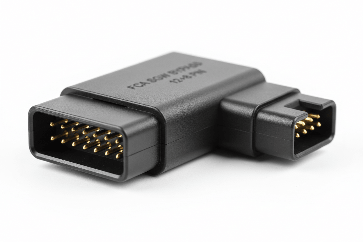 FCA Group SGW Bypass Adapter 12 + 8 PIN – inkopplingsguide (steg för steg) - Felkodsläsare