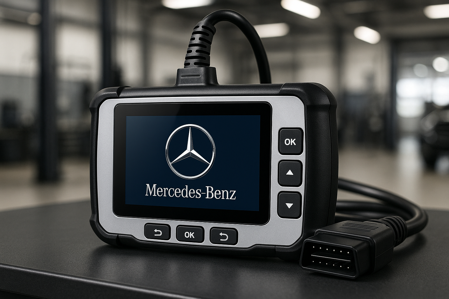 Felkodsläsare Mercedes