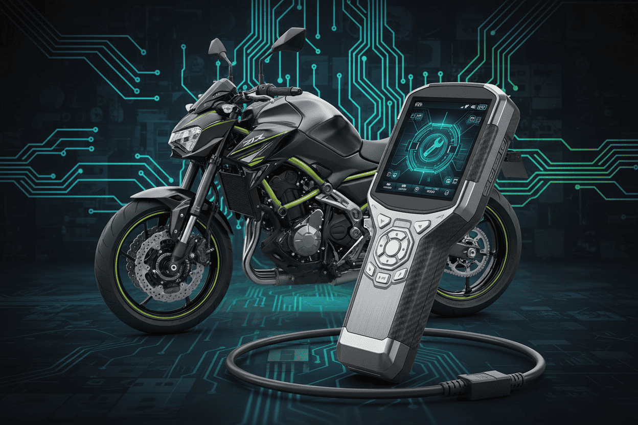 Felkodsläsare till Kawasaki Z650 2024