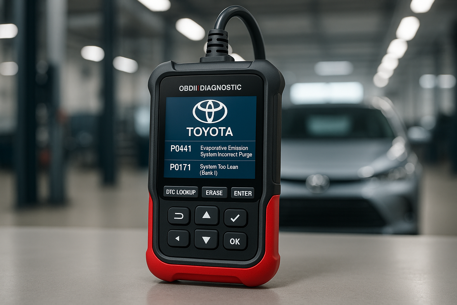 Felkodsläsare Toyota