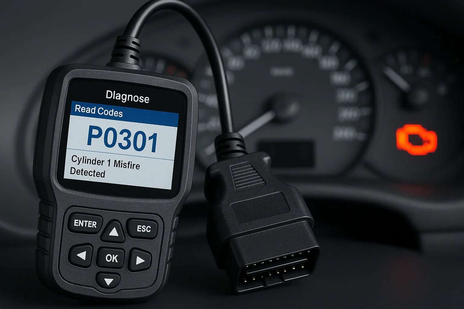 Ultimata Guiden till OBD2 KW808 – Så Löser Du Felkoder Själv - Felkodsläsare