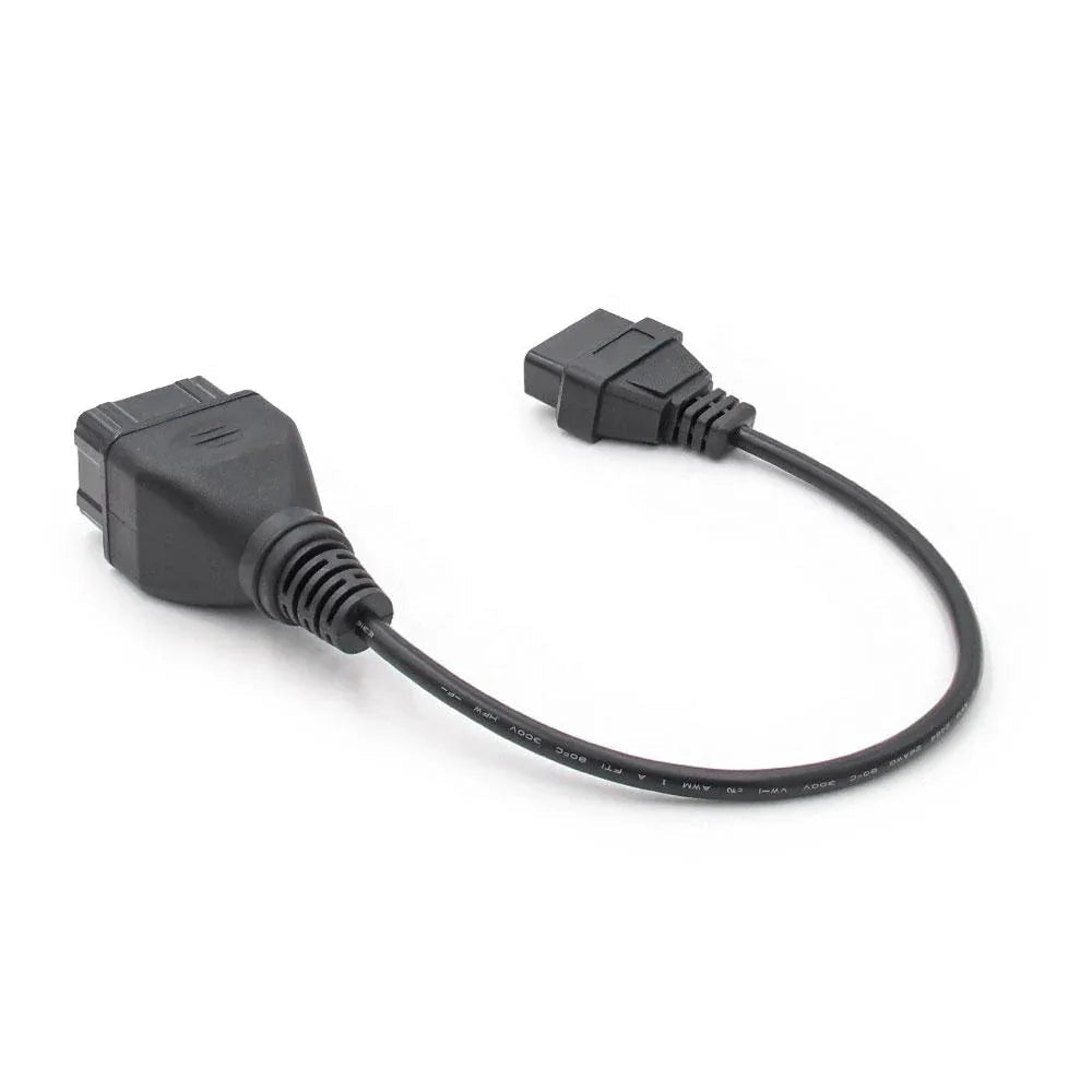 12 - pin OBD Connector för GAZ Biladapter 12 - pin Lastkabel - Felkodsläsare