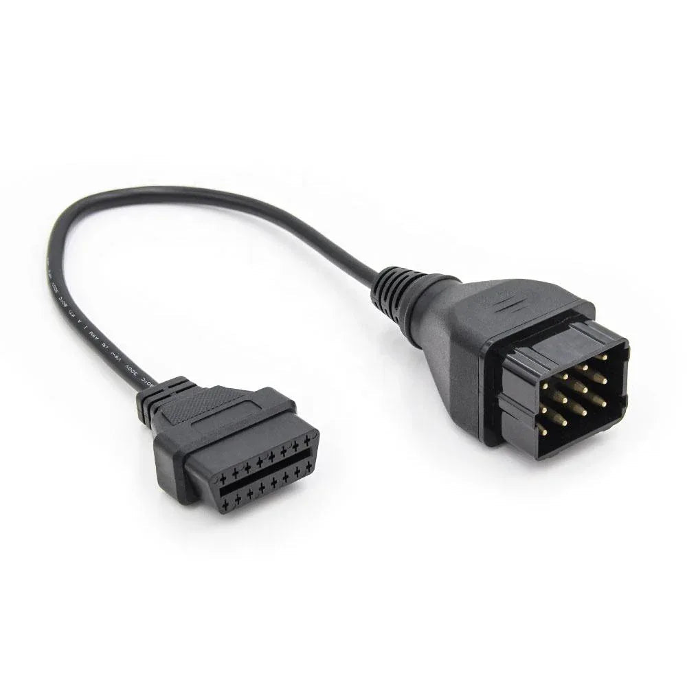 12 - pin OBD Connector för GAZ Biladapter 12 - pin Lastkabel - Felkodsläsare