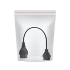 12 - pin OBD Connector för GAZ Biladapter 12 - pin Lastkabel - Felkodsläsare