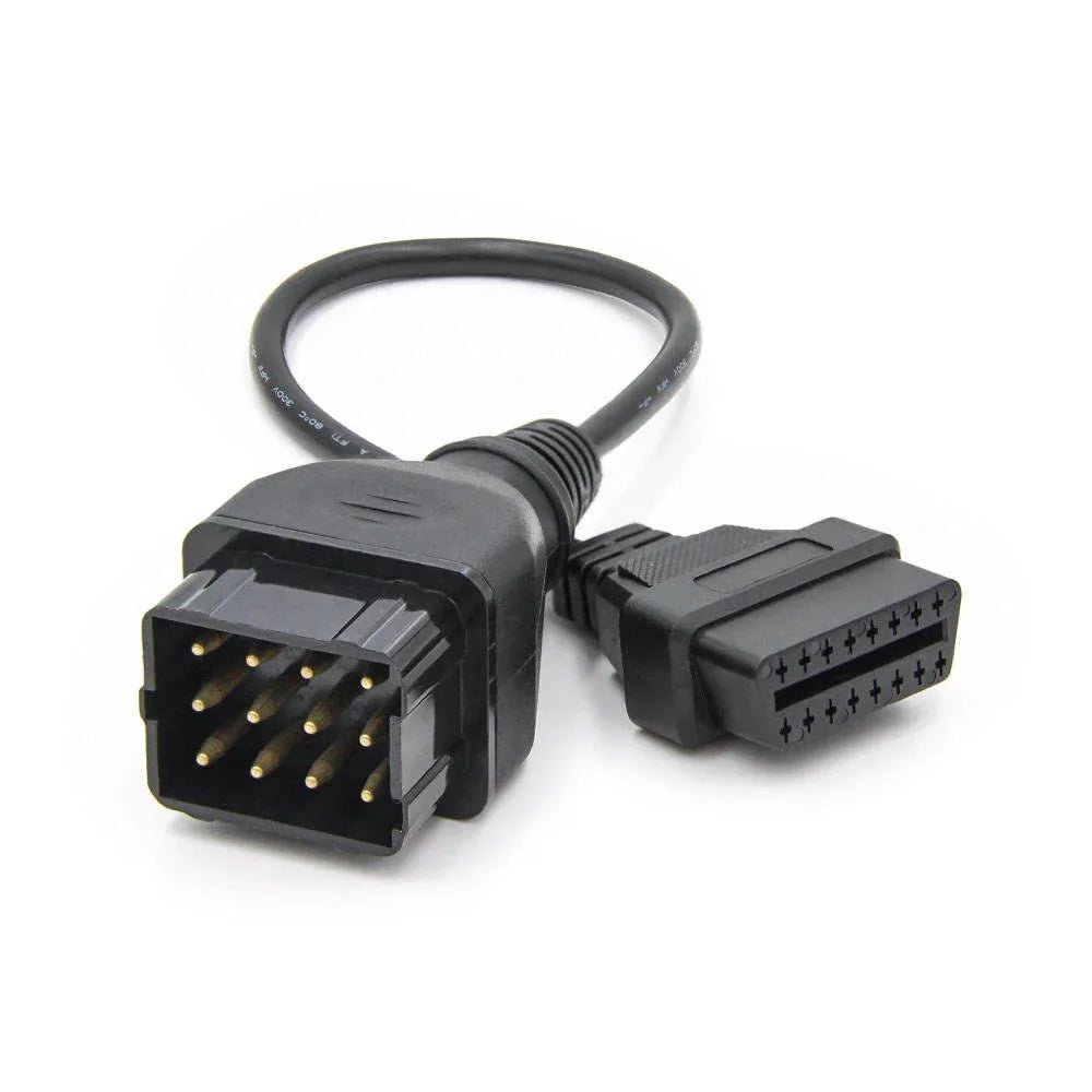 12 - pin OBD Connector för GAZ Biladapter 12 - pin Lastkabel - Felkodsläsare