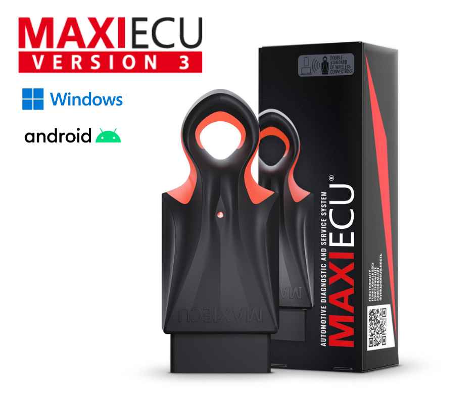 Maxiecu 4 GEN interface + MaxiEcu 3 Felkodsläsare (Ett Bilmärke)