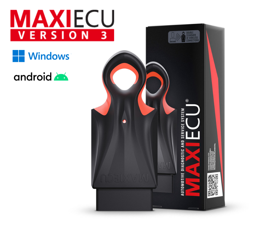 Maxiecu 4 GEN interface + MaxiEcu 3 Felkodsläsare (Europe-paket)